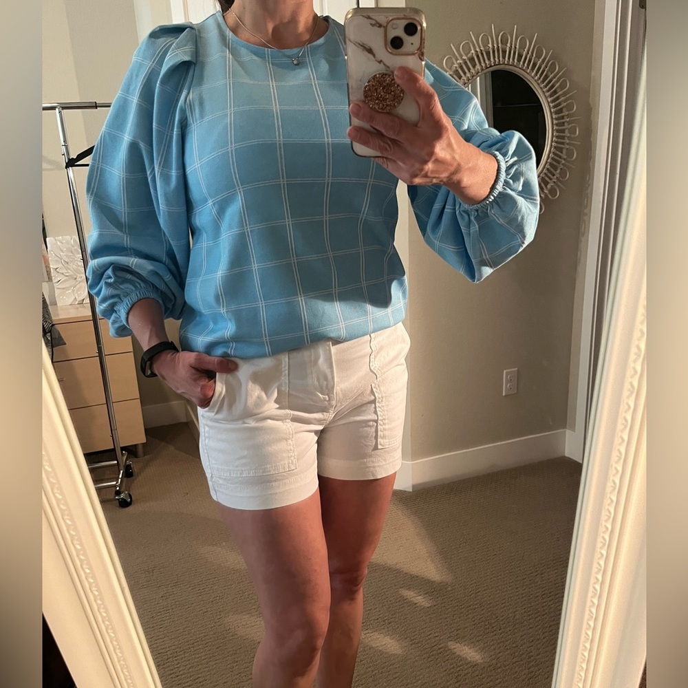 Banana Republic Size XS Light Blue Top